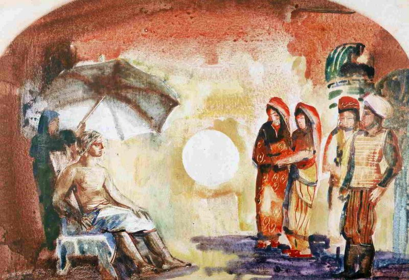 Ο ΜΕΓΑΣ ΑΛΕΞΑΝΔΡΟΣ ΜΕ ΤΗΝ ΑΙΧΜΑΛΩΤΗ ΟΙΚΟΓΕΝΕΙΑ ΤΟΥ ΔΑΡΕΙΟΥ