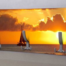 Κρεμάστρα Τοίχου Ηλιοβασίλεμα