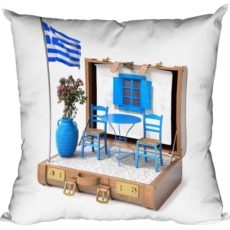Διακοσμητικό μαξιλάρι Φιλοξενία