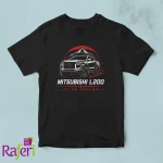 Μπλουζάκι Mitsubishi L200 Club Hellas με σχέδιο βουνών Mountain Edition