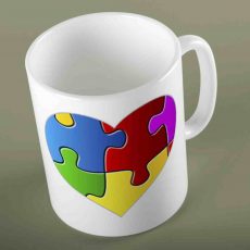 Κούπα με παράσταση Puzzle Αγάπης
