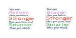 Κούπα με παράσταση You are Braver