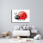 Πίνακας σε καμβά Πασχαλίτσα