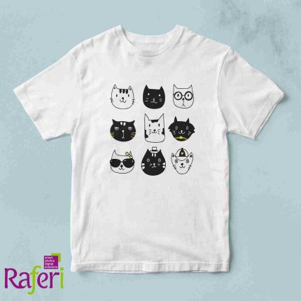 T-shirt Γάτες