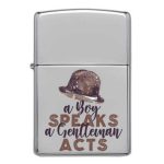 Μεταλλικός αναπτήρας τύπου@Zippo Boy