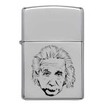 Μεταλλικός αναπτήρας τύπου@Zippo Einstein