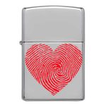 Μεταλλικός αναπτήρας τύπου@Zippo Καρδιά