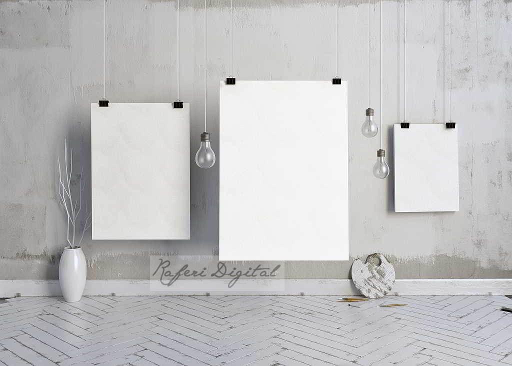 Raferi Digital ψηφιακές εκτυπώσεις καμβάς τελάρα κούπες - εκτύπωση φωτογραφίας σε καμβά κάθετο 3 θέματα-παρουσίαση σε τοίχο