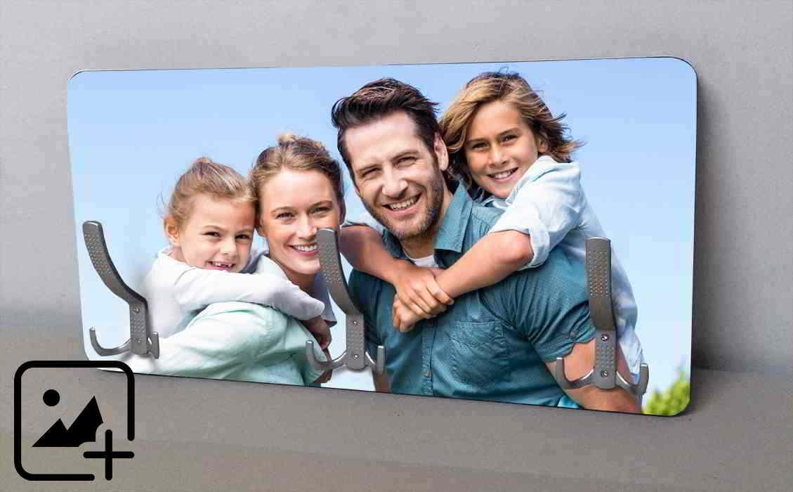 family Κρεμάστρα τοίχου με την φωτογραφία σας