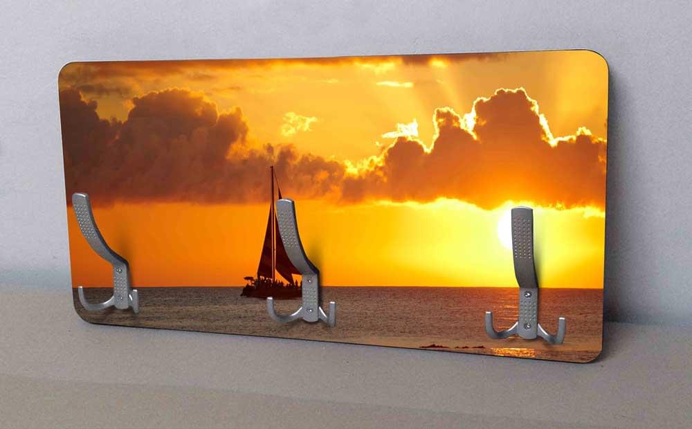 Κρεμάστρα Τοίχου Ηλιοβασίλεμα