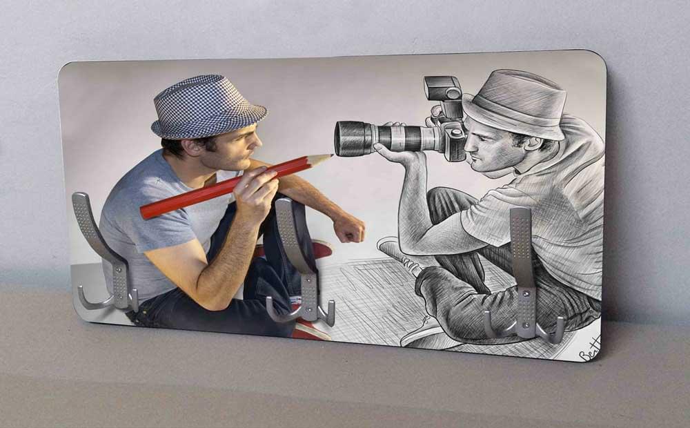 raferidigital kremastres toixou artist Κρεμάστρα Τοίχου Καλλιτέχνης