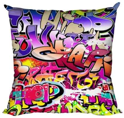 Διακοσμητικό μαξιλάρι Γκράφιτι