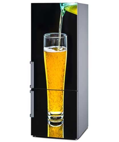 Αυτοκόλλητο Ψυγείου Παγωμένη Μπύρα