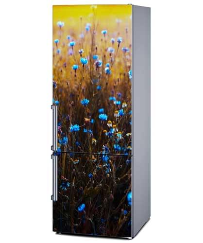 Αυτοκόλλητο Ψυγείου Ανθισμένος Αγρός