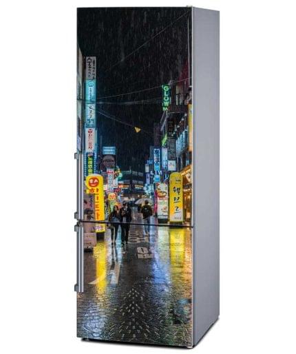 Αυτοκόλλητο Ψυγείου Νυχτερινή Πόλη