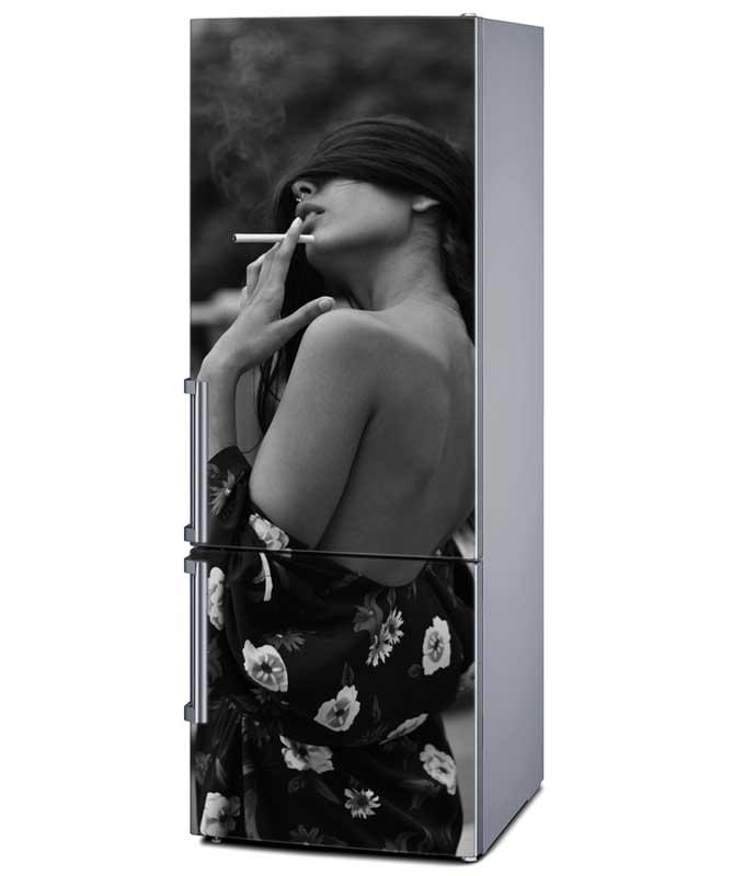 relax_tsigaro_kopela Αυτοκόλλητο Ψυγείου Relaxing