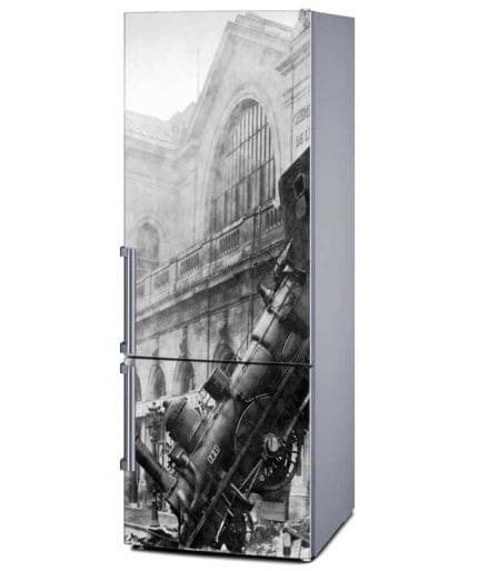 Αυτοκόλλητο Ψυγείου Τρένο