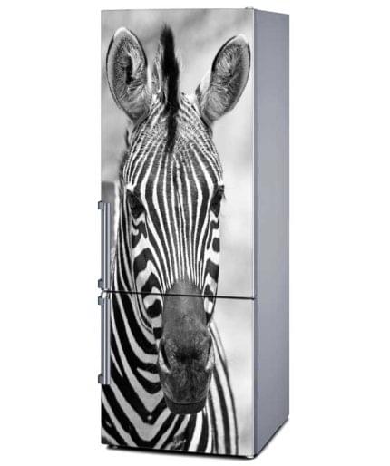 Αυτοκόλλητο Ψυγείου Zebra