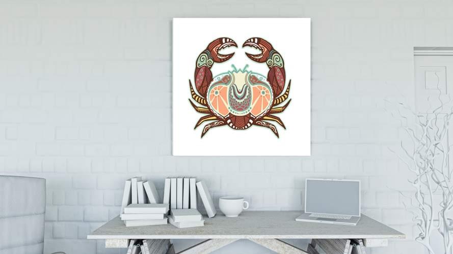 Καρκίνος σε καμβά με τελάρο