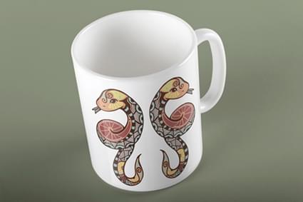 Κούπα με ζώδιο Δίδυμοι