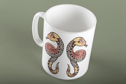 Κούπα με ζώδιο Δίδυμοι - Image 2