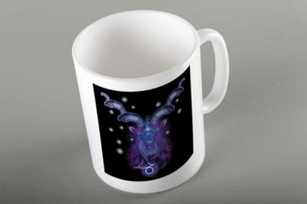 Κούπα με ζώδιο Αιγόκερος Νέον