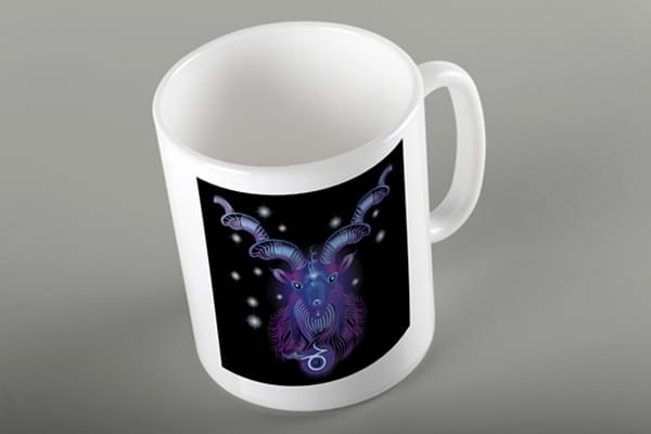 koupa_zodio_neon_aigokeros Κούπα με ζώδιο Αιγόκερος Νέον