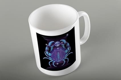 karkinos neon Κούπα με ζώδιο Καρκίνος Νέον