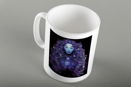 Κούπα με ζώδιο Παρθένος Νέον - Image 2