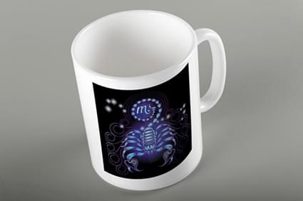 Κούπα με ζώδιο Σκορπιός Νέον