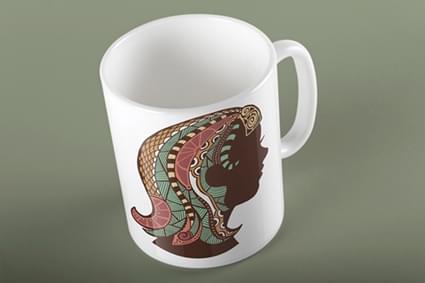 Κούπα με ζώδιο Παρθένος