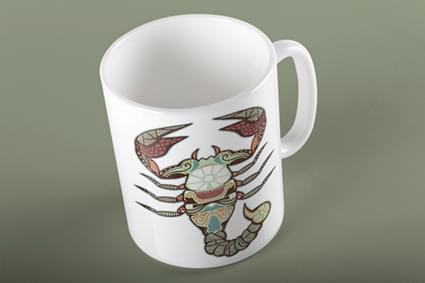 Κούπα με ζώδιο Σκορπιός