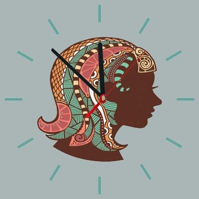 roloi_toixoy_zodio_parthenos Ρολόι τοίχου τετράγωνο με ζώδιο Παρθένος