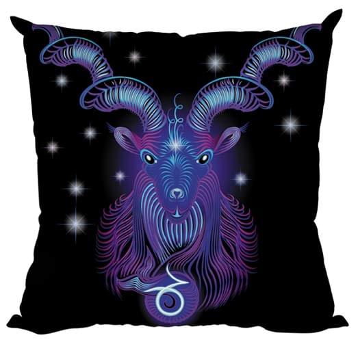 Διακοσμητικό μαξιλάρι ζώδιο Αιγόκερος Νέον