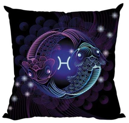 Διακοσμητικό μαξιλάρι ζώδιο Ιχθείς Νέον