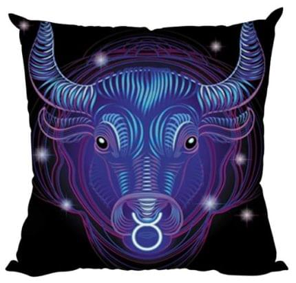Διακοσμητικό μαξιλάρι ζώδιο Ταύρος Νέον