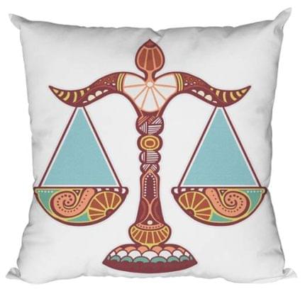 Διακοσμητικό μαξιλάρι ζώδιο Ζυγός