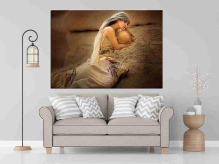 ektyposi_kanvas_me_ksylino_telaro