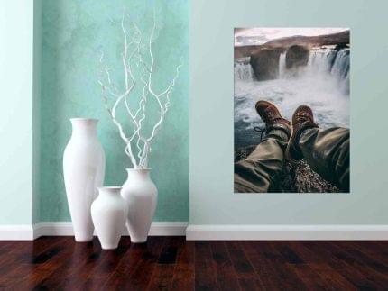 Πίνακας σε καμβά Αγναντεύοντας το Κενό