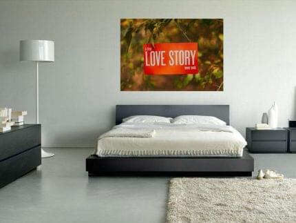 Πίνακας σε καμβά Ατέλειωτη Αγάπη