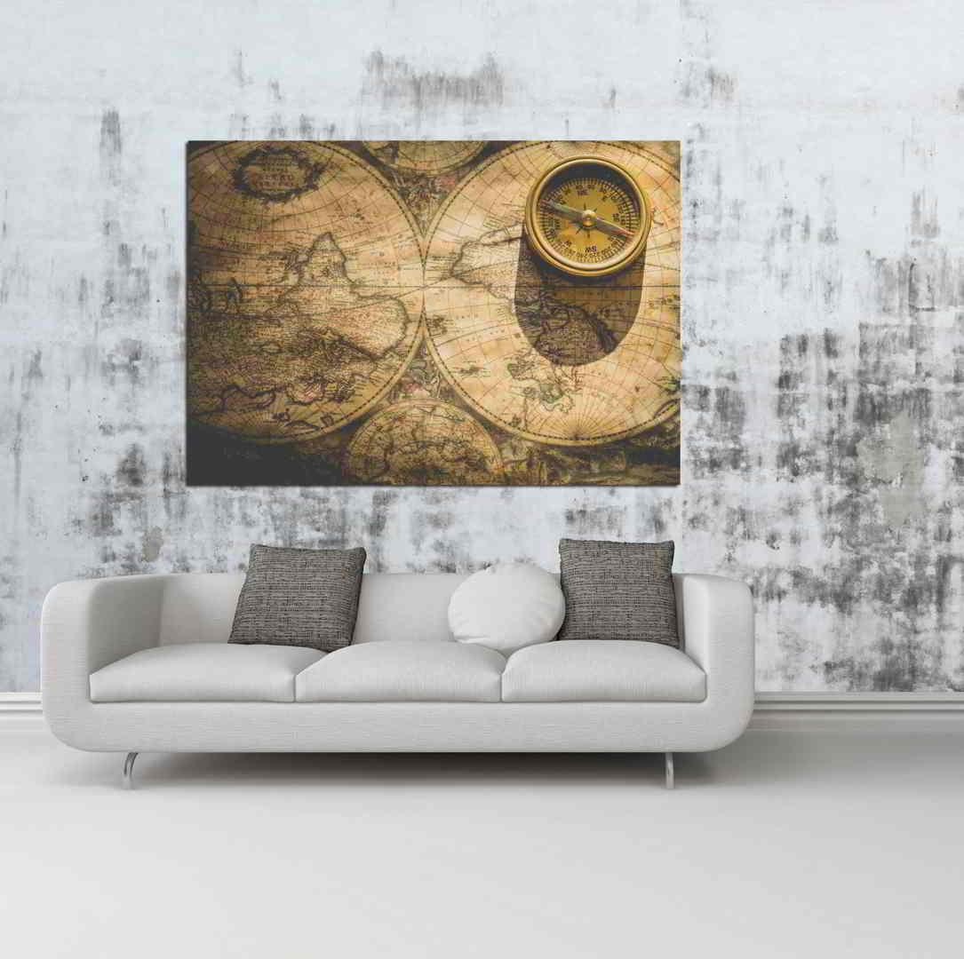 Πίνακας σε καμβά Χαράζοντας Πορεία