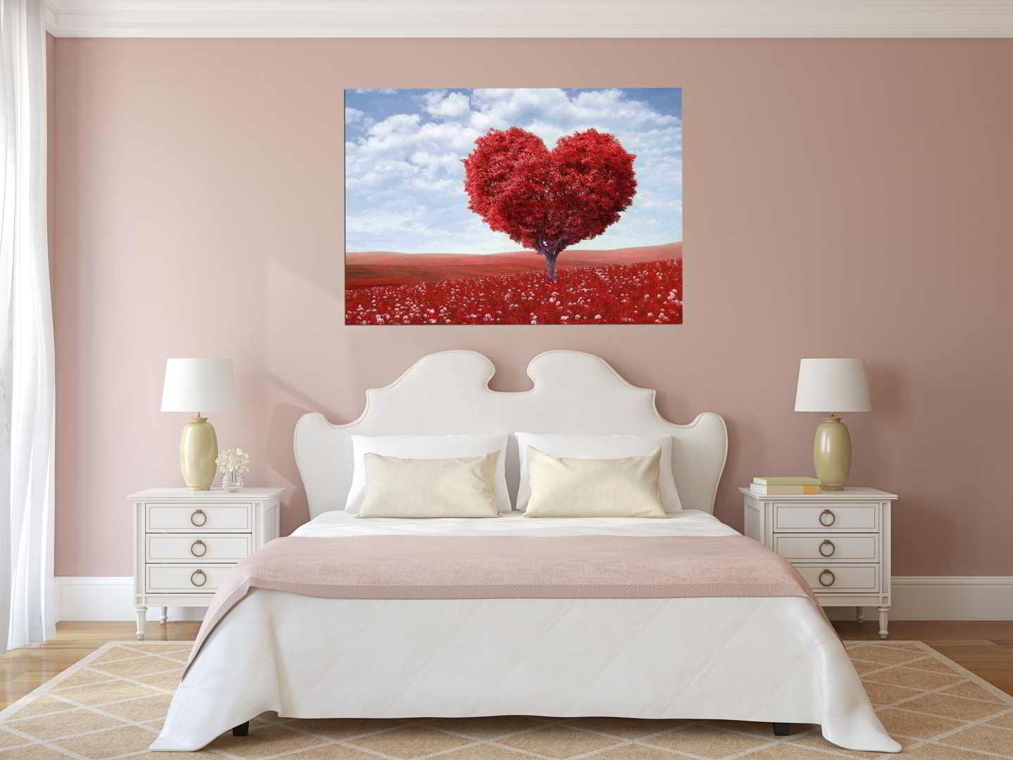 Πίνακας σε καμβά Αγάπης Δέντρο