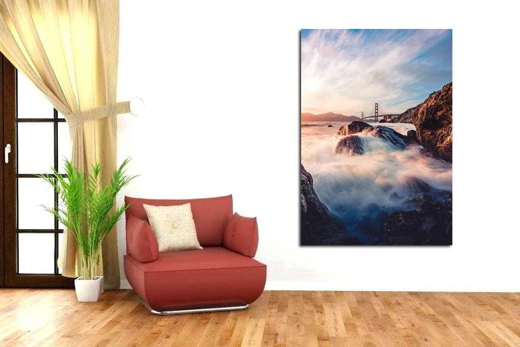 Πίνακας σε καμβά Γέφυρα στο ποτάμι