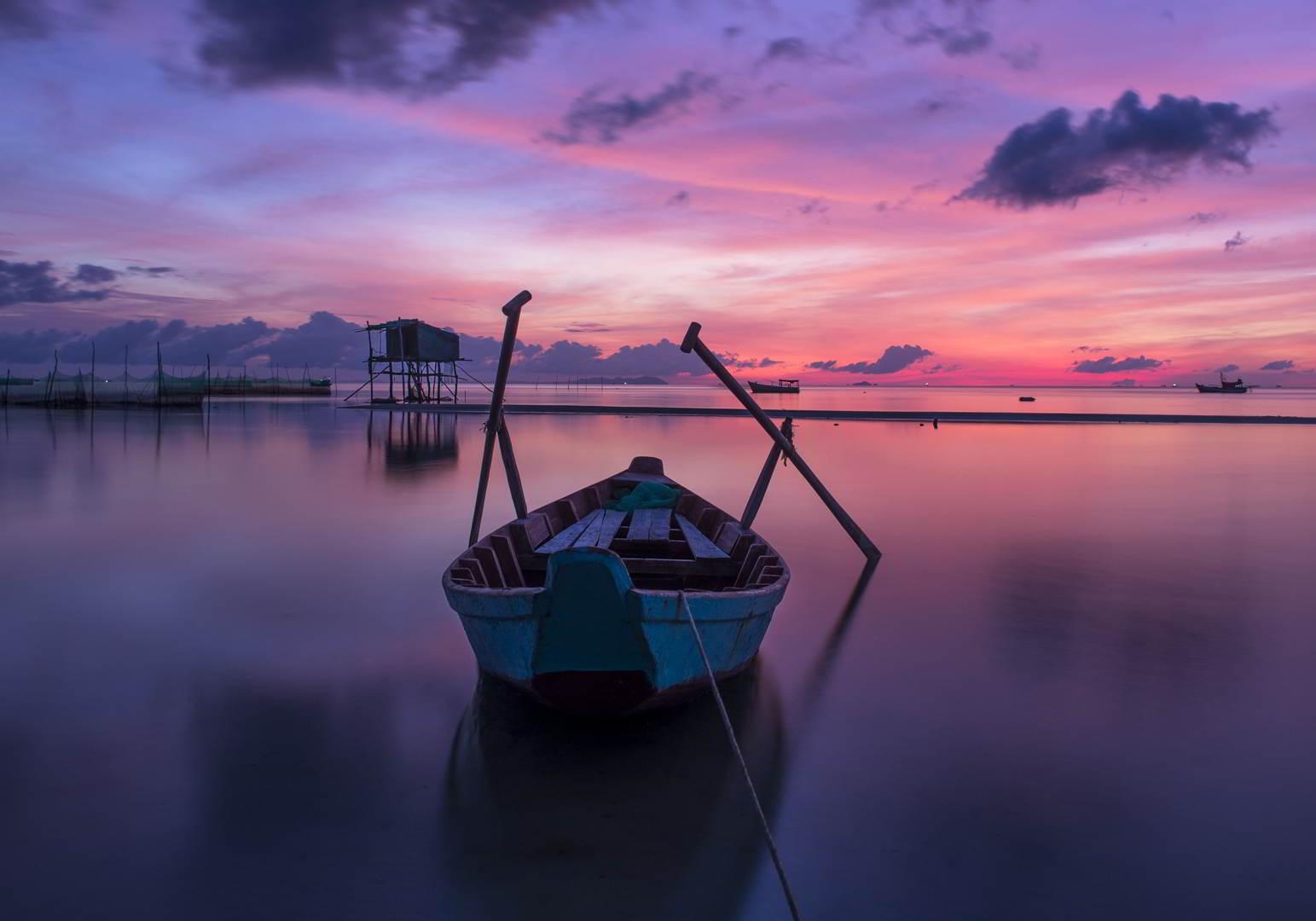 ektyposi_kanvas_me_ksylino_telaro_hliovasilema Πίνακας σε καμβά Ηλιοβασίλεμα