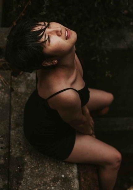 Πίνακας σε καμβά Κοπέλα σε Έκσταση