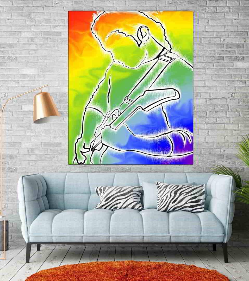 Πίνακας σε καμβά Lets Party