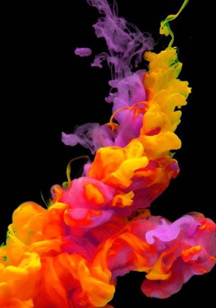 Πίνακας σε καμβά Μίξη Χρωμάτων