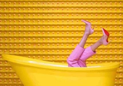 Πίνακας σε καμβά Βουτιά στα Κίτρινα