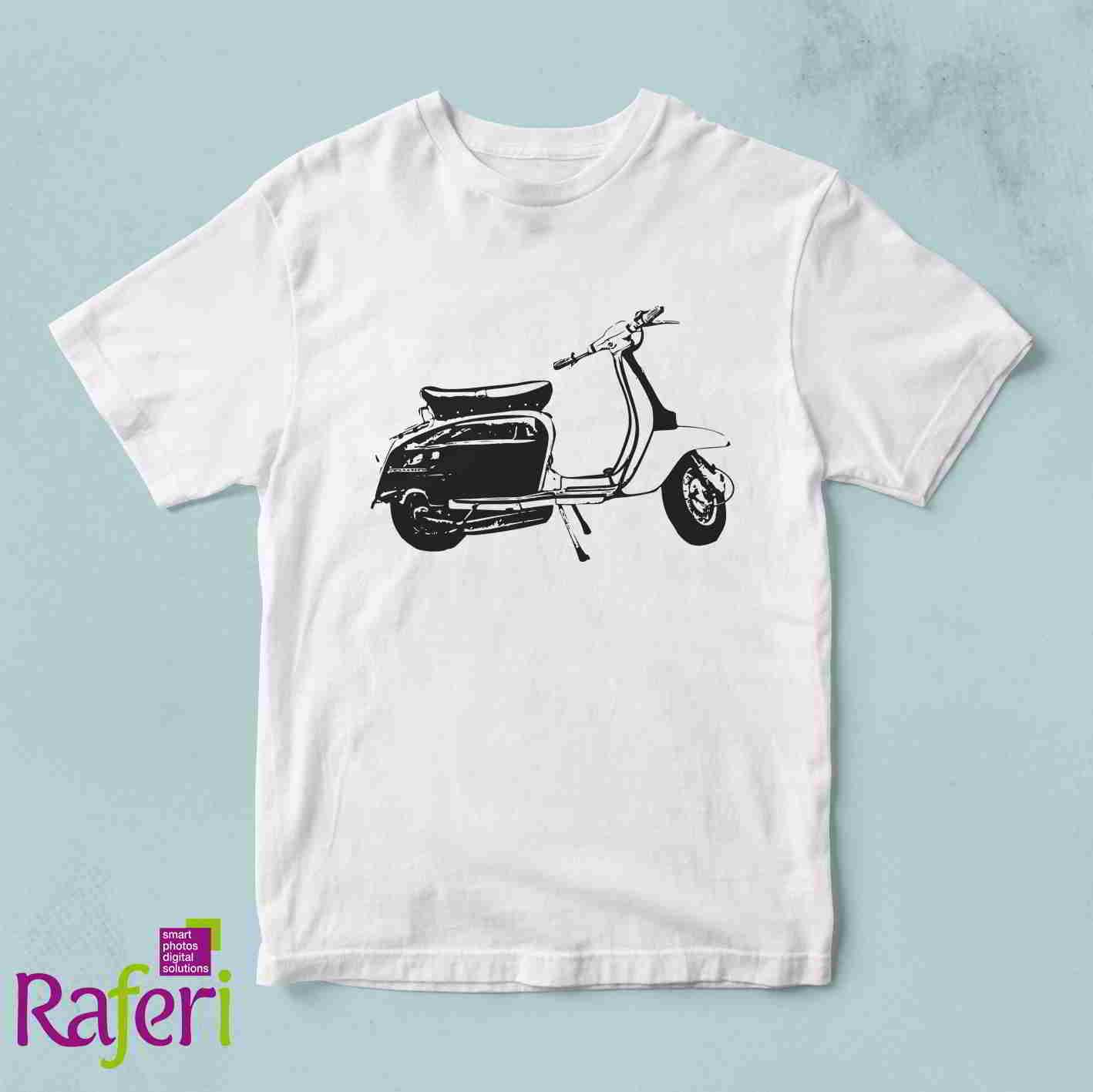 T_shirt_leyko_vespa T-shirt vespa
