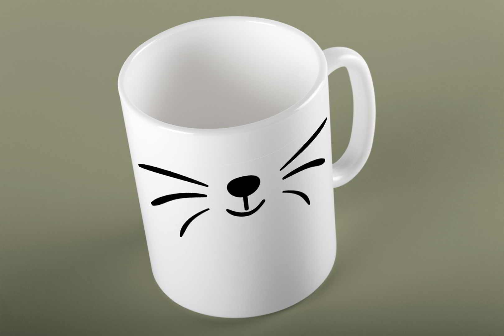 Κούπα με παράσταση Γάτα